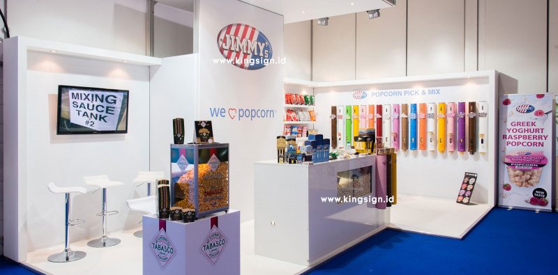 Stand pameran kuliner