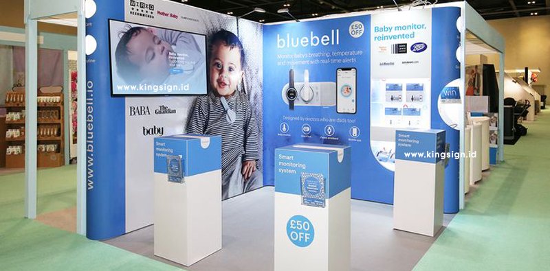 Display pameran modern